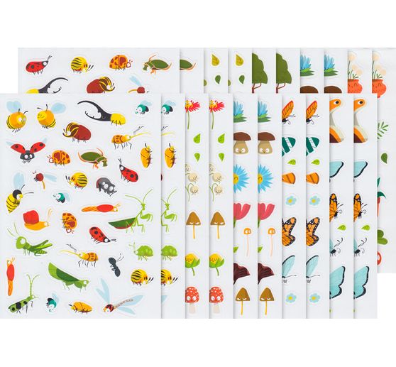 Sticker-Buch "Happy Nature" 674 Stück