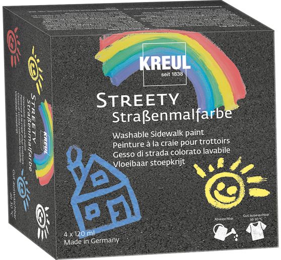 KREUL "Streety Starter-Set" Straßenmalfarbe
