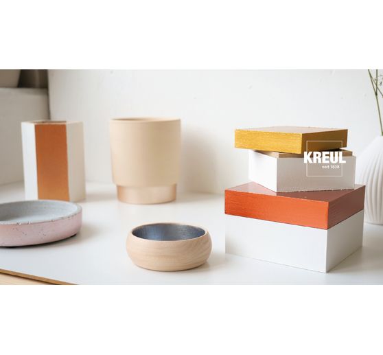 KREUL Acryl Metallicfarben-Set "Glamour Living"