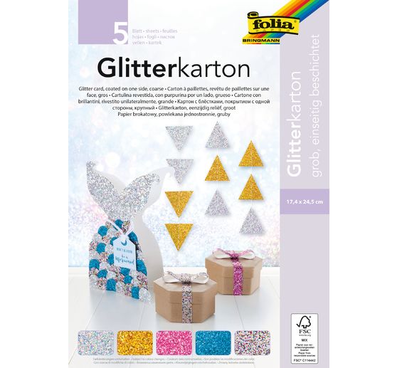 Glitter cardboard "Confetti"