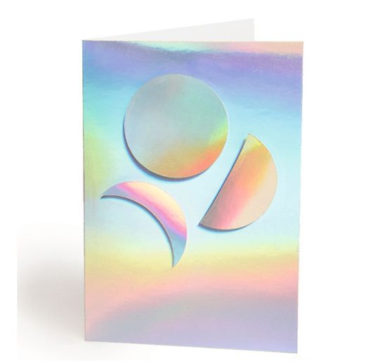 Papier- und Folienmix "Irisierend"