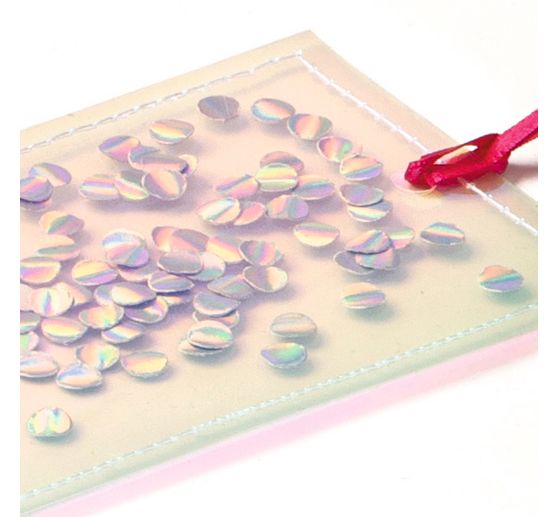 Papier- und Folienmix "Irisierend"
