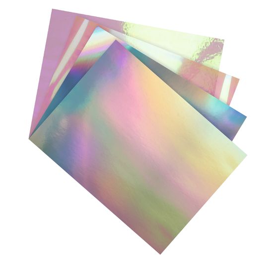 Papier- und Folienmix "Irisierend"