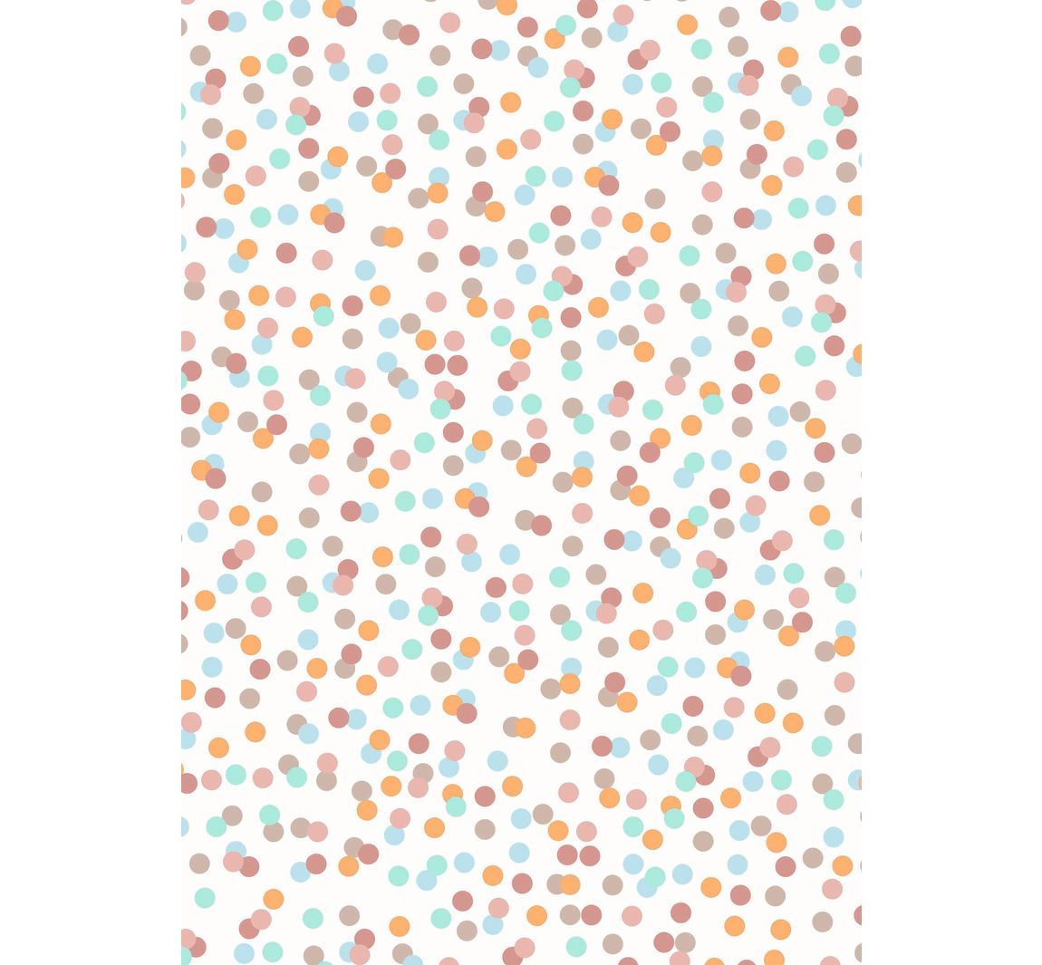 Transparentpapier "Punkte Pastell"