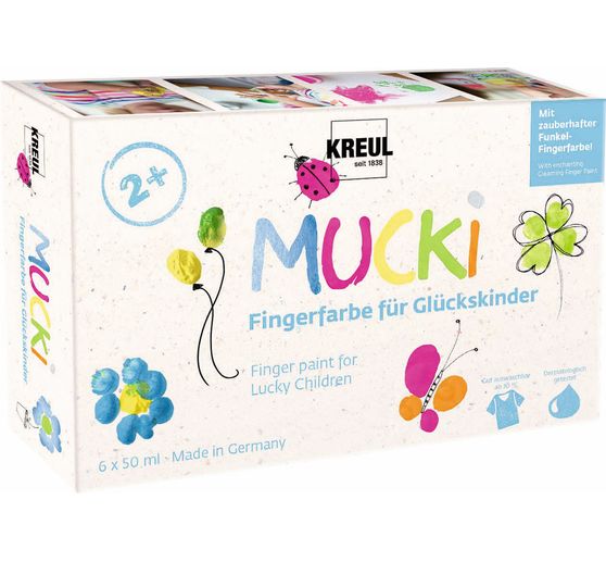 MUCKI Fingerfarbe "Glückskinder"