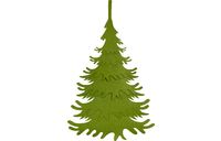Weiß Art 1799/98 Weiß oder Rot Tannenbaum aus Filz 2 er sortiert  Grün 