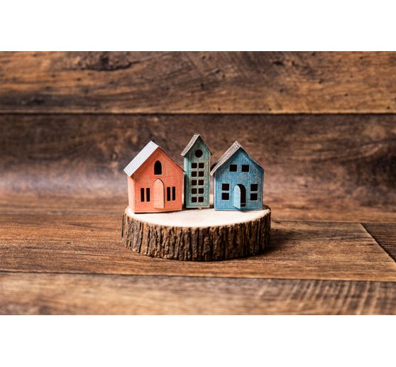 Sizzix Thinlits Stanzschablone "Paper Village"