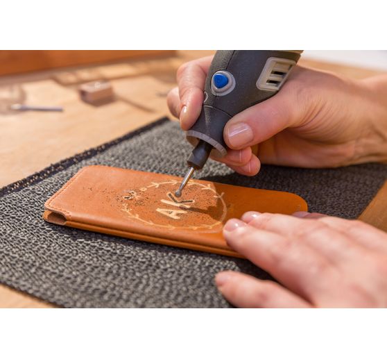 Dremel 3000-2/25 Arts & Crafts, 2 Aufsätze, 25 tlg. Zubehör, Tasche