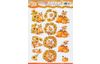 3D punching sheet set "Autumn magic"