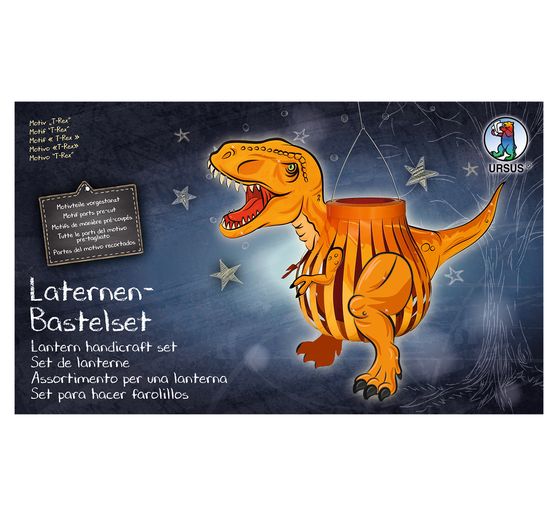Laternen-Bastelset "T-Rex"