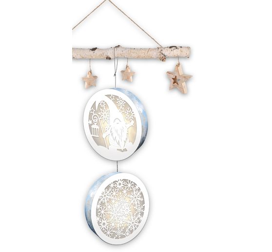 Lightboxes "Gnome & Snowflakes", 2er-Set