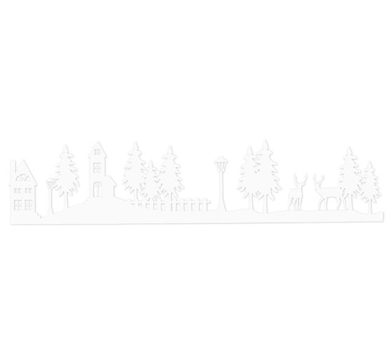 VBS Papier-Silhouette "Winterlandschaft"