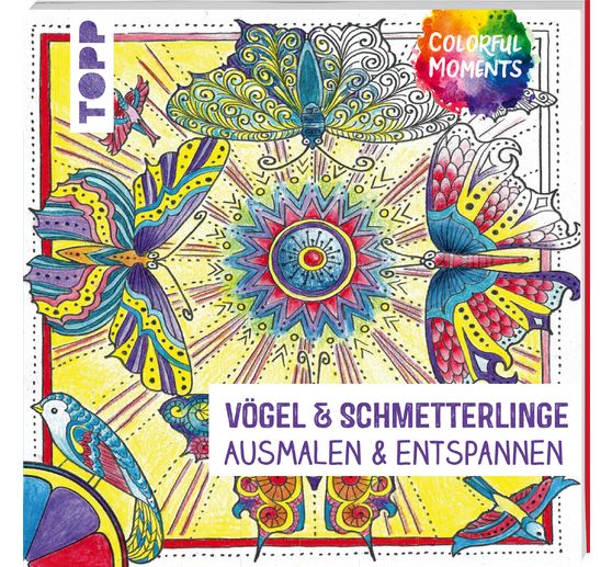 Buch "Colorful Moments - Vögel & Schmetterlinge"