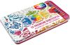 Colorful World Designdose mit 12 Premium-Buntstiften