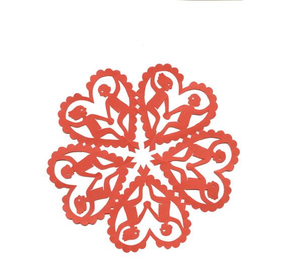 Buch "Papier-Schneeflocken"