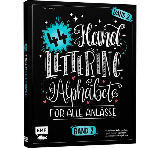 Buch "Handlettering 44 Alphabete - Für alle Anlässe - Band 2
