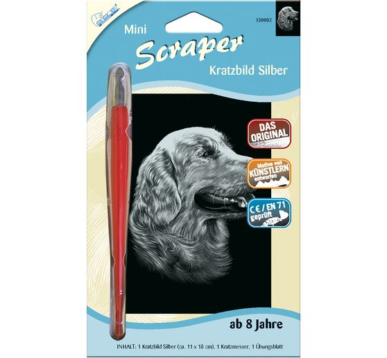 Kratzbild "Hund"