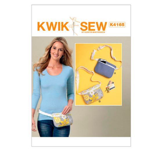 KwikSew Schnittmuster "Belly Bags"