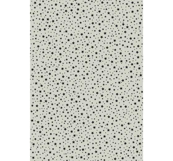 Motif cardboard "Grey Line", stars black