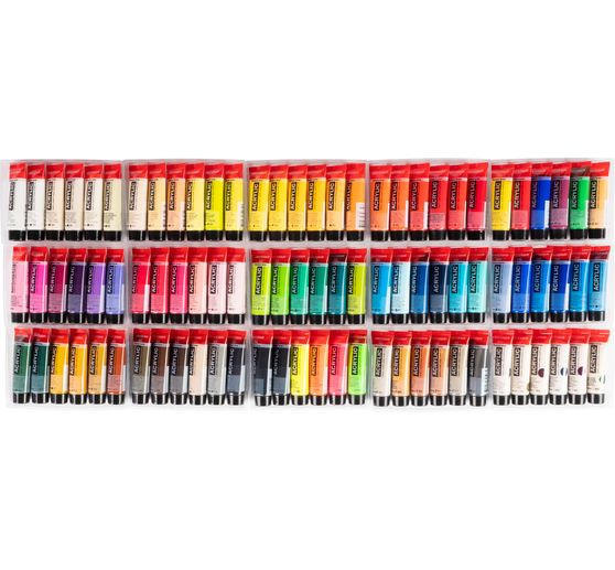 Talens AMSTERDAM Acrylfarben-Set "General Selection 90"
