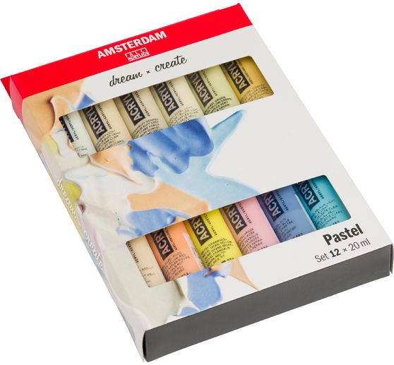 Talens AMSTERDAM Acrylfarben-Set "Pastell"