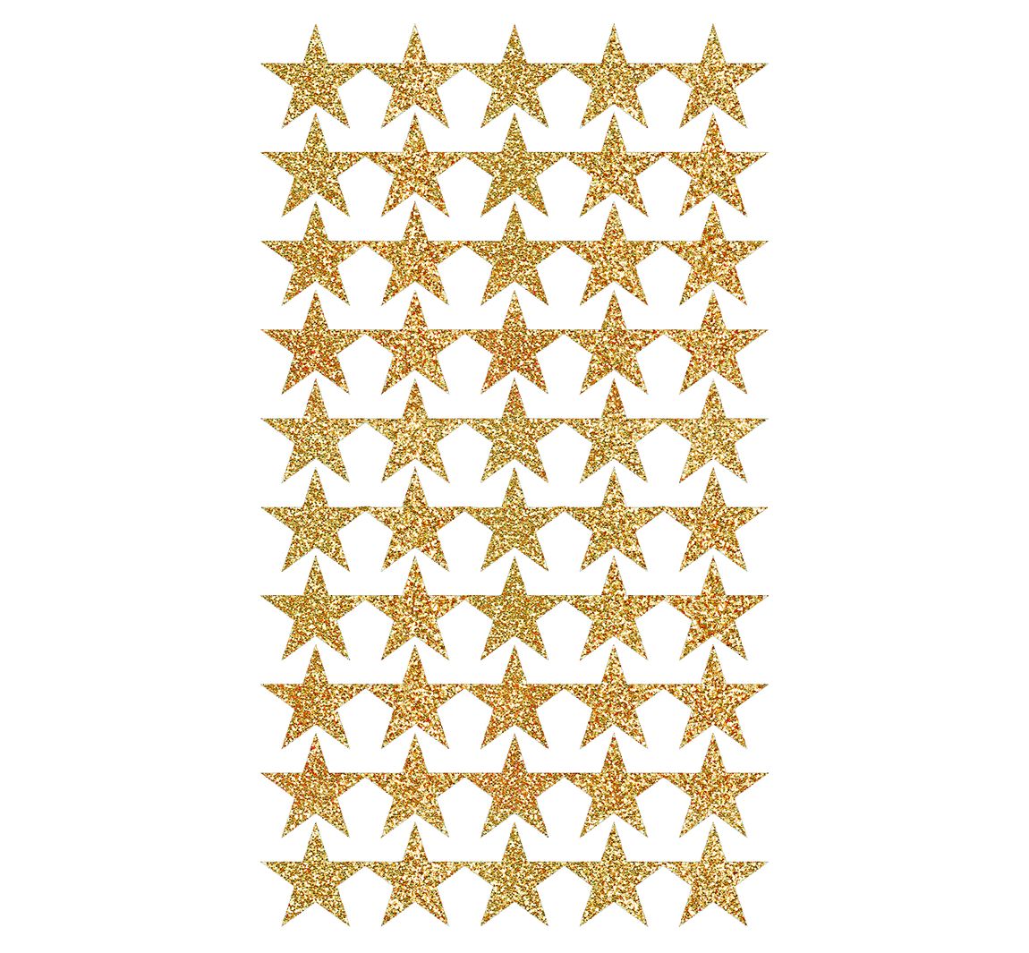 Sticker "Sterne gold"
