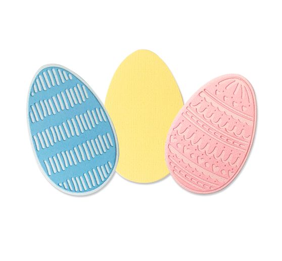 Sizzix Thinlits Stanzschablone "Decorative Eggs"