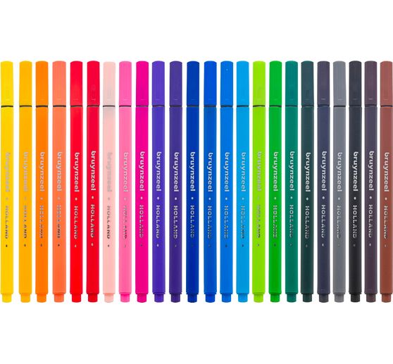 Bruynzeel Fineliner-Set 24 Farben