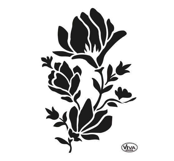 Schablone "Magnolie"
