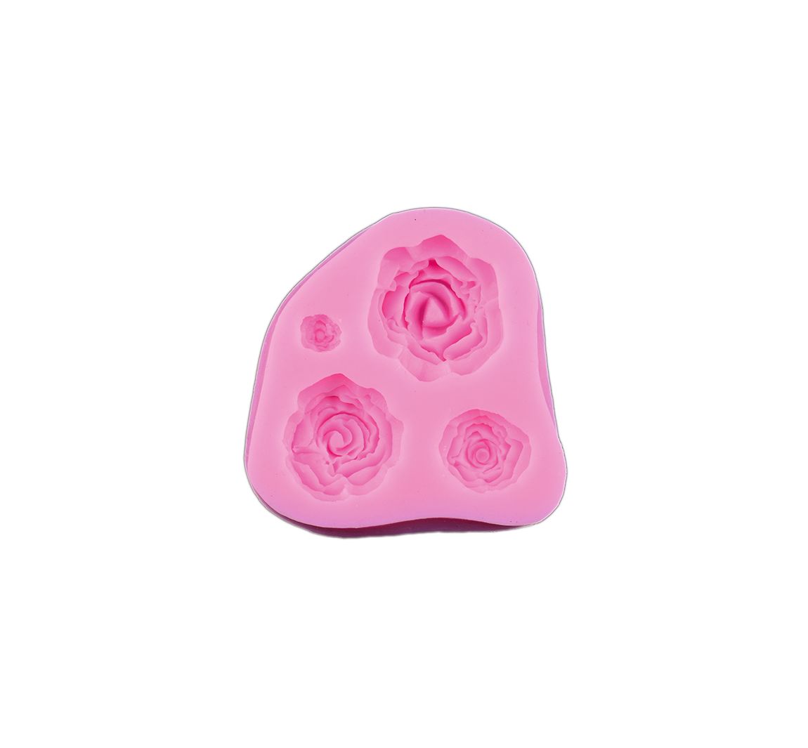 Silikonform "Rosenblüten"