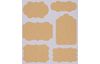 Kraftpapier Sticker "Etiketten"