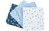 Fabric package "Blue Pasion", set of 4