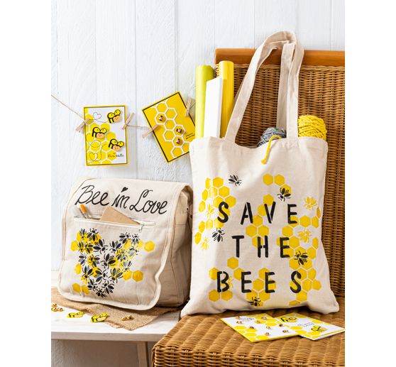 Schablonen "Bienenwaben"