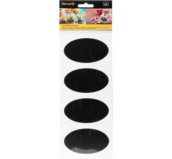 Kreidetafel "Sticker oval"