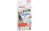 edding 5100 Acrylic "Acrylmarker - Pastell", Mittel, 5er-Set