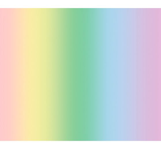 Transparentpapier "Regenbogen Pastell"