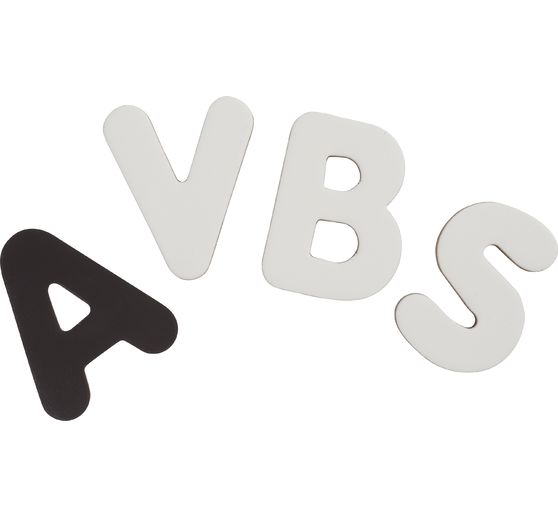 Blanko Magnet-Buchstaben