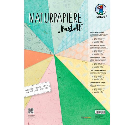 Naturpapiere "Pastell"