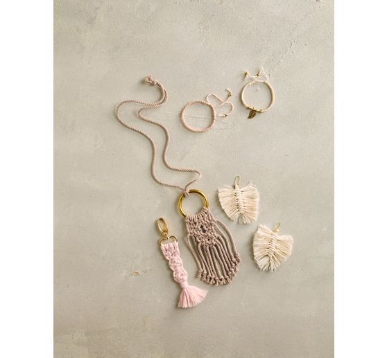 Makramee-Schmuckset "With Love"