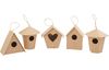 VBS Decorative birdhouses, set of 5