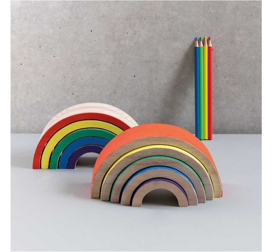 Holz-Regenbogen