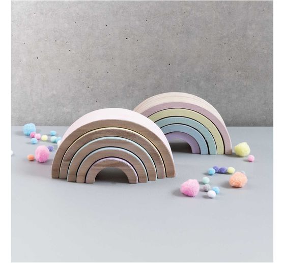 Holz-Regenbogen