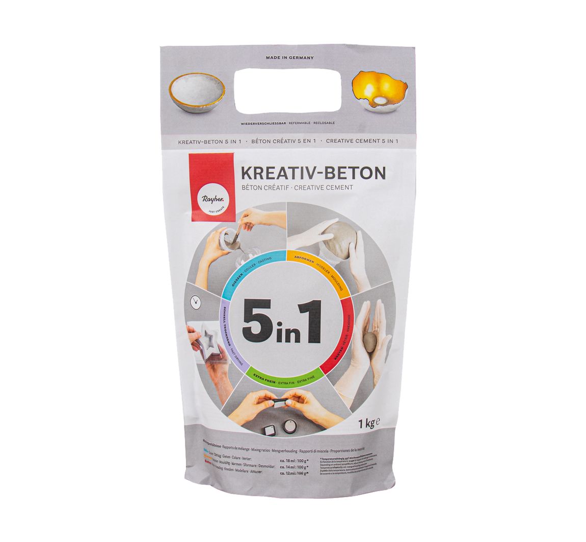 Kreativ-Beton "5in1"