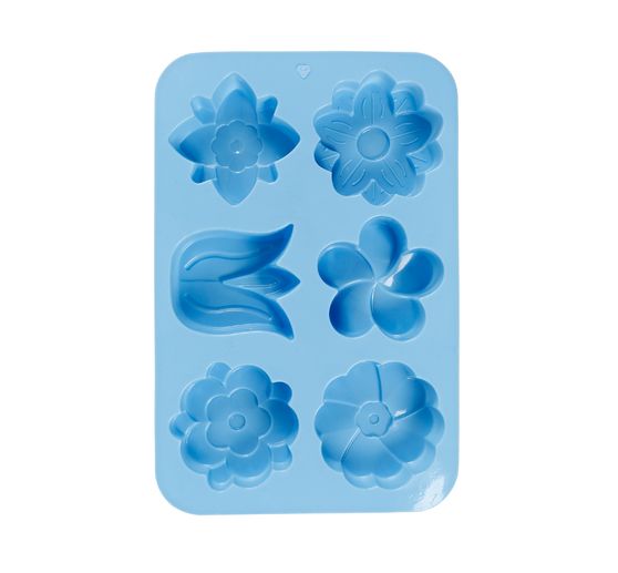 Silikon-Gießform "Blumen"