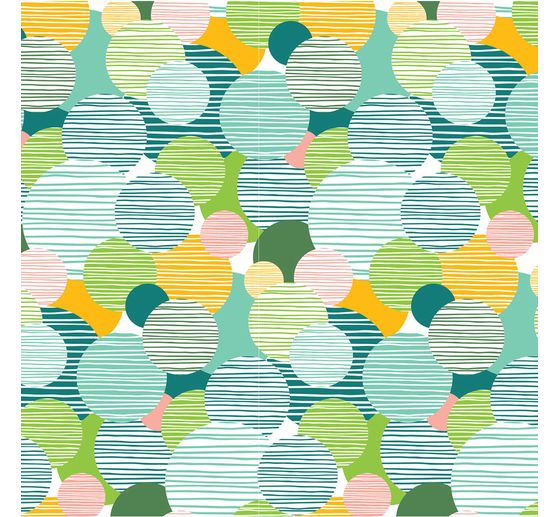 Folding sheets "Jungle Green" 15 x 15 cm, assorted, 60 sheets
