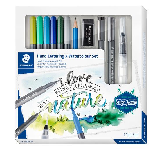 STAEDTLER Aquarell-Set "Handlettering"