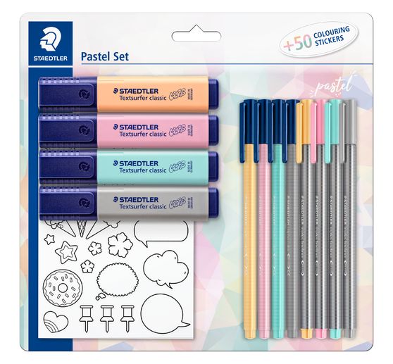 STAEDTLER Stifte-Set "Pastell"