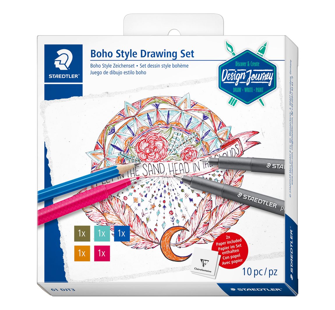 STAEDTLER Zeichenset "Boho Style"