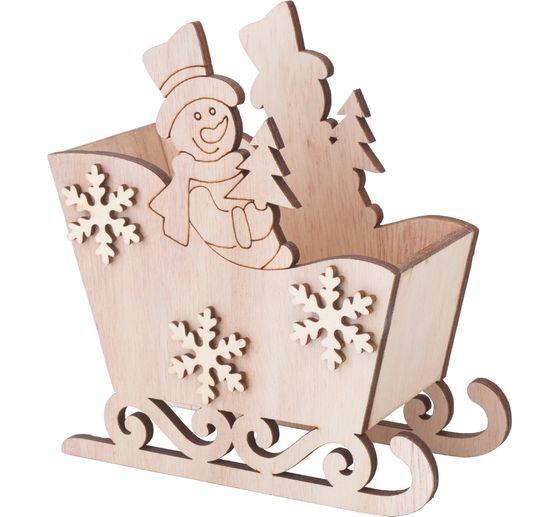 VBS Schlitten mit Schneemann