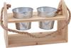 VBS Plant pot hanger with 2 pots